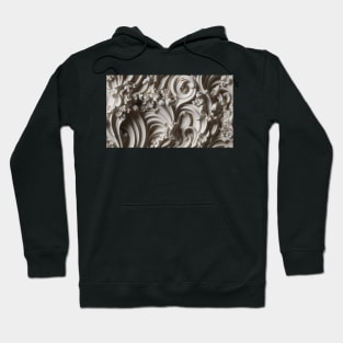 Seamless Leaf Relief Carving IX Hoodie